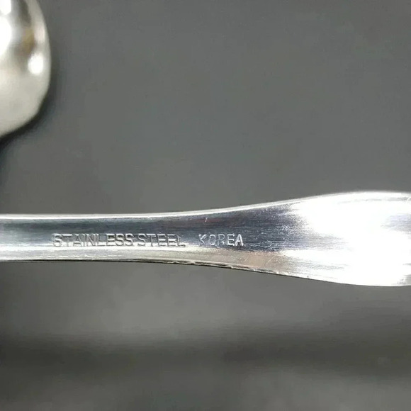 Flatware Stainless Steel Korea Letter "H" Engraved On Handle - Picture 7 of 13